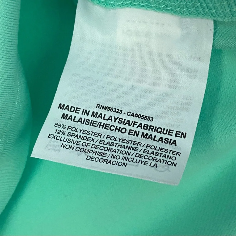 Nike Dry Fit Green Element Running 1/2 Zip Running Jacket Shirt Green Medium - Picture 10 of 11